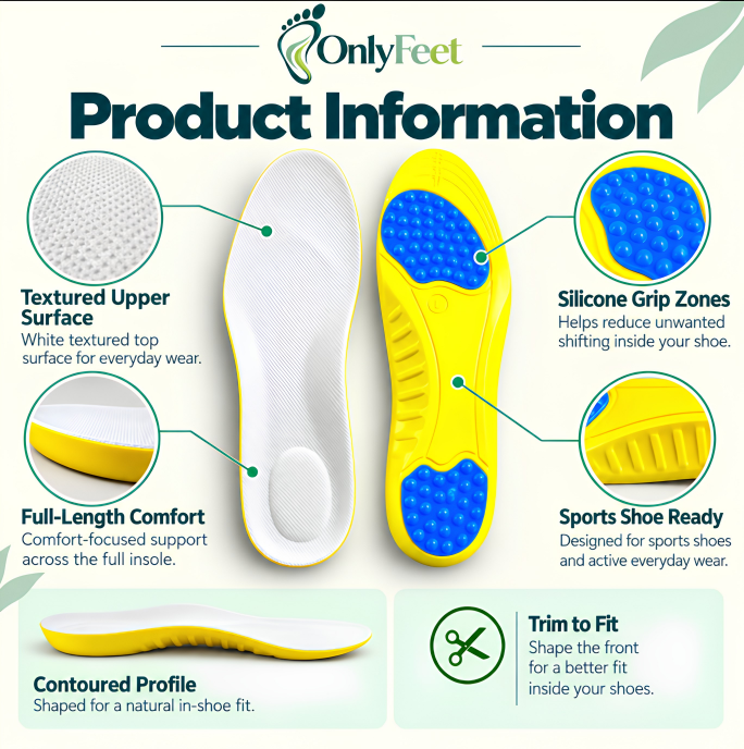OnlyFeet SportGrip Insole
