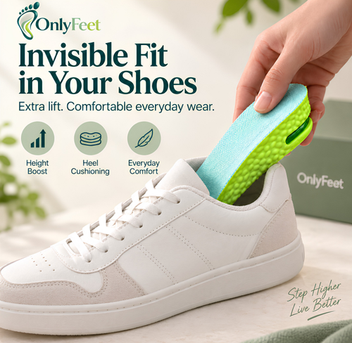 OnlyFeet CloudLift Height Boost Comfort Insole
